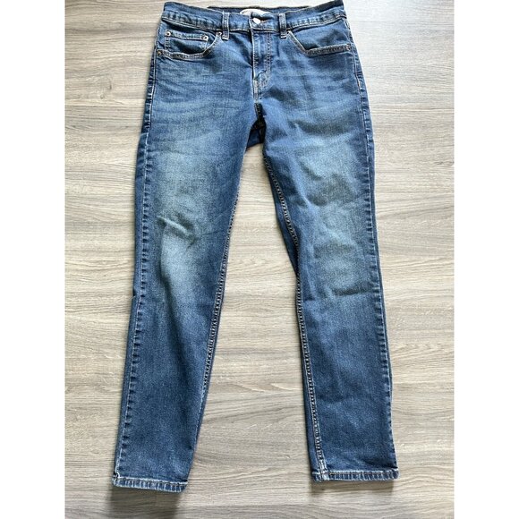 levis signature slim mens dark blue 30x28 Measured - Picture 1 of 7
